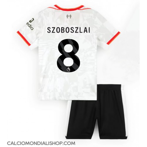 Maglie da calcio Liverpool Dominik Szoboszlai #8 Terza Maglia Bambino 2024-25 Manica Corta (+ Pantaloni corti)